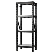 Bunker 21 Piece Modular 4 Tier Racking with Stainless Steel Shelving, 750mm Draper - Town Tools