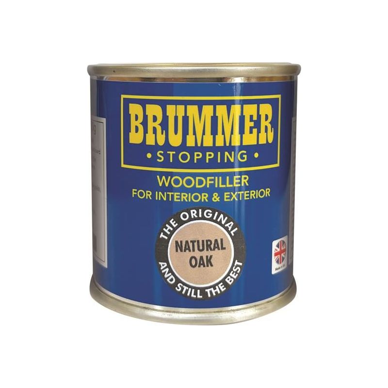 Brummer® Wood Filler Natural Oak 250g Brummer® - RockBottom Northampton
