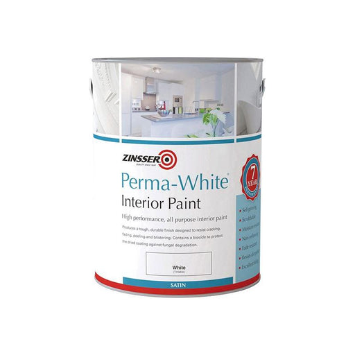 Zinsser Perma-White® Interior Paint Satin 1 litre Zinsser - RockBottom Northampton