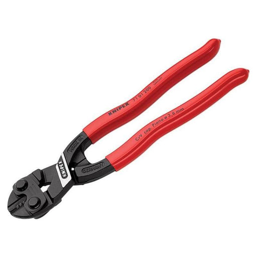 Knipex 71 01 200 CoBolt® Compact Bolt Cutters PVC Grip 200mm Knipex - RockBottom Northampton