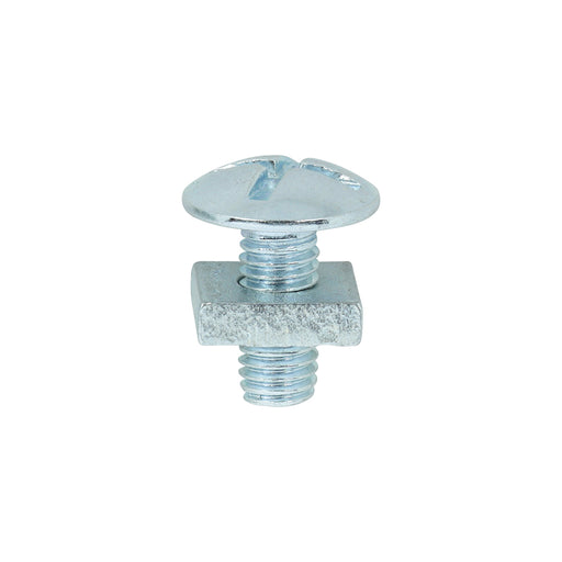 TIMCO Roofing Bolts & Square Nuts Silver — Box