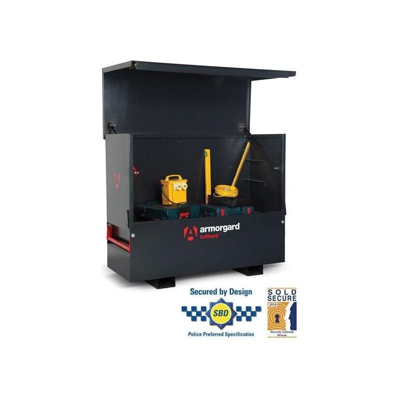 Armorgard TBC5 TuffBank™ Site Chest 1525 x 615 x 1265mm Armorgard - NorthantsTrade Northampton 