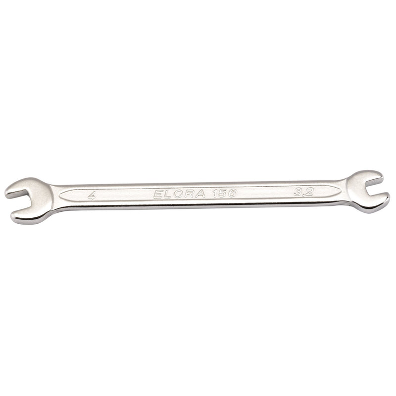 Draper 05327 Elora Midget Metric Double Open End Spanner, 3.2 x 4mm