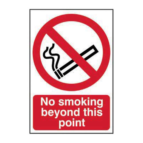 No smoking beyond this point - CLG (200 x 300mm)
