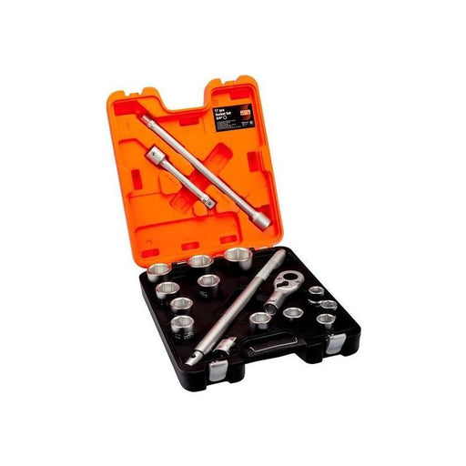 Bahco SLX17 3/4in Drive Socket Set, 17 Piece Bahco - RockBottom Northampton