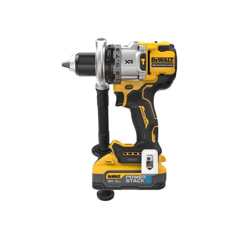 Dewalt Power Tools DCD1007H2T Hammer Drill 18V 2 x 5.0Ah POWERSTACK™ Li-ion DeWALT Power Tools - RockBottom Northampton