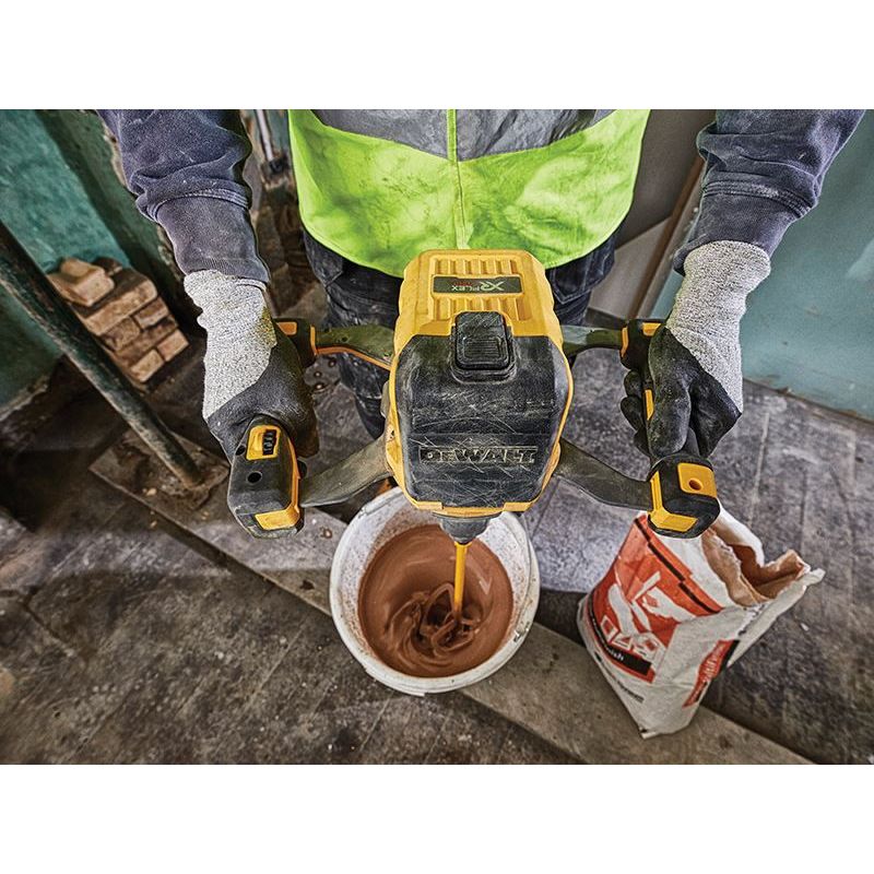 Dewalt Power Tools DCD240X2 XR FlexVolt Paddle Mixer 54V 2 x 3.0Ah Li-ion DeWALT Power Tools - RockBottom Northampton