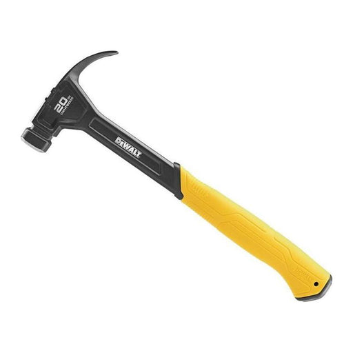 Dewalt Curve Claw Smooth Face Hammer 567g (20oz) Dewalt - RockBottom Northampton