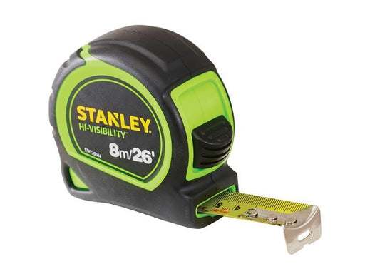 STANLEY Hand Tools Hi-Vis Tylon Tape Measure 5m (16ft) (Width 25mm) STANLEY� Hand Tools - RockBottom Nothampton