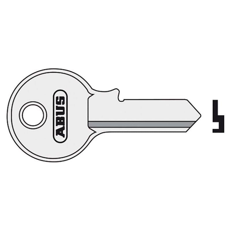 Abus Mechanical 55/40 40mm Key Blank ABUS Mechanical - RockBottom Northampton 