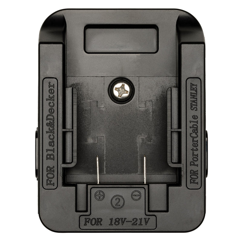 Draper 07072 Draper Expert 24W AC/DC Hybrid Work Light Power Tool Battery Adaptor Compatible with BLACK+DECKER®, PORTER-CABLE® and STANLEY® for Stock No. 04673