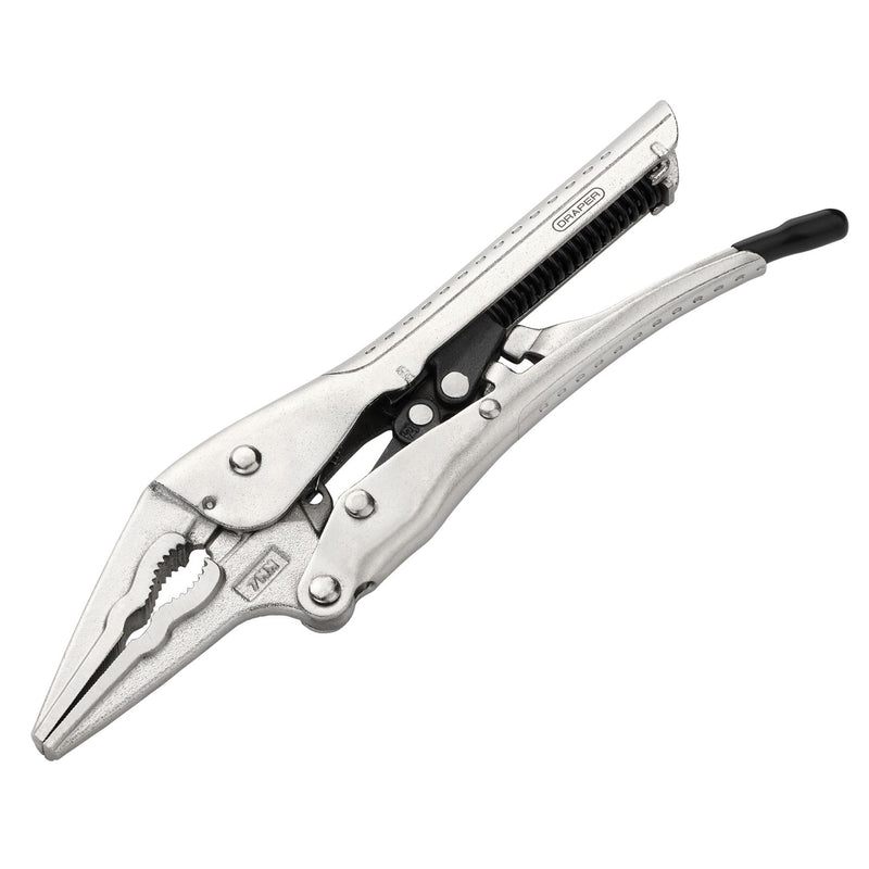 Draper 07099 Long Nose Locking Pliers, 200mm