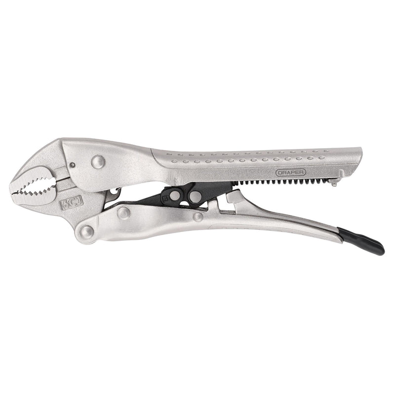 Draper 07101 Curved Jaw Auto Locking Pliers, 175mm