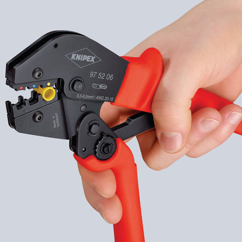 Draper 07254 KNIPEX 97 52 19 Crimping Pliers, 250mm