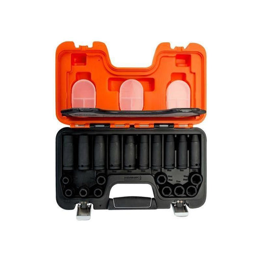 Bahco D-DD/S20 1/2in Drive Impact Socket Set, 20 Piece Bahco - RockBottom Northampton