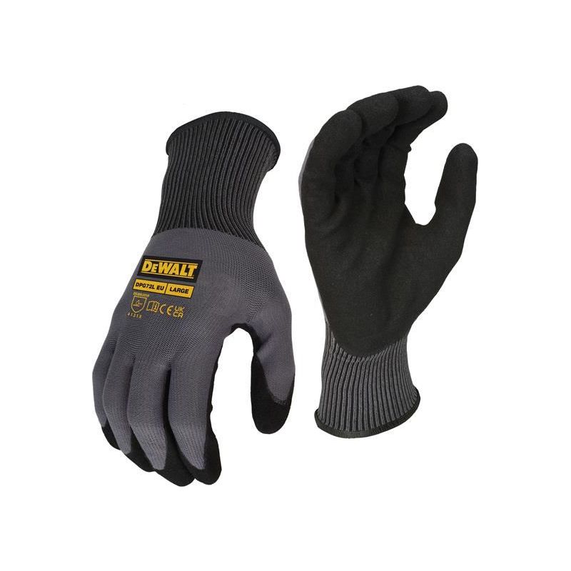 Dewalt Power Tools Coated Grip Gloves - L (Size 9) DeWALT Power Tools - RockBottom Northampton