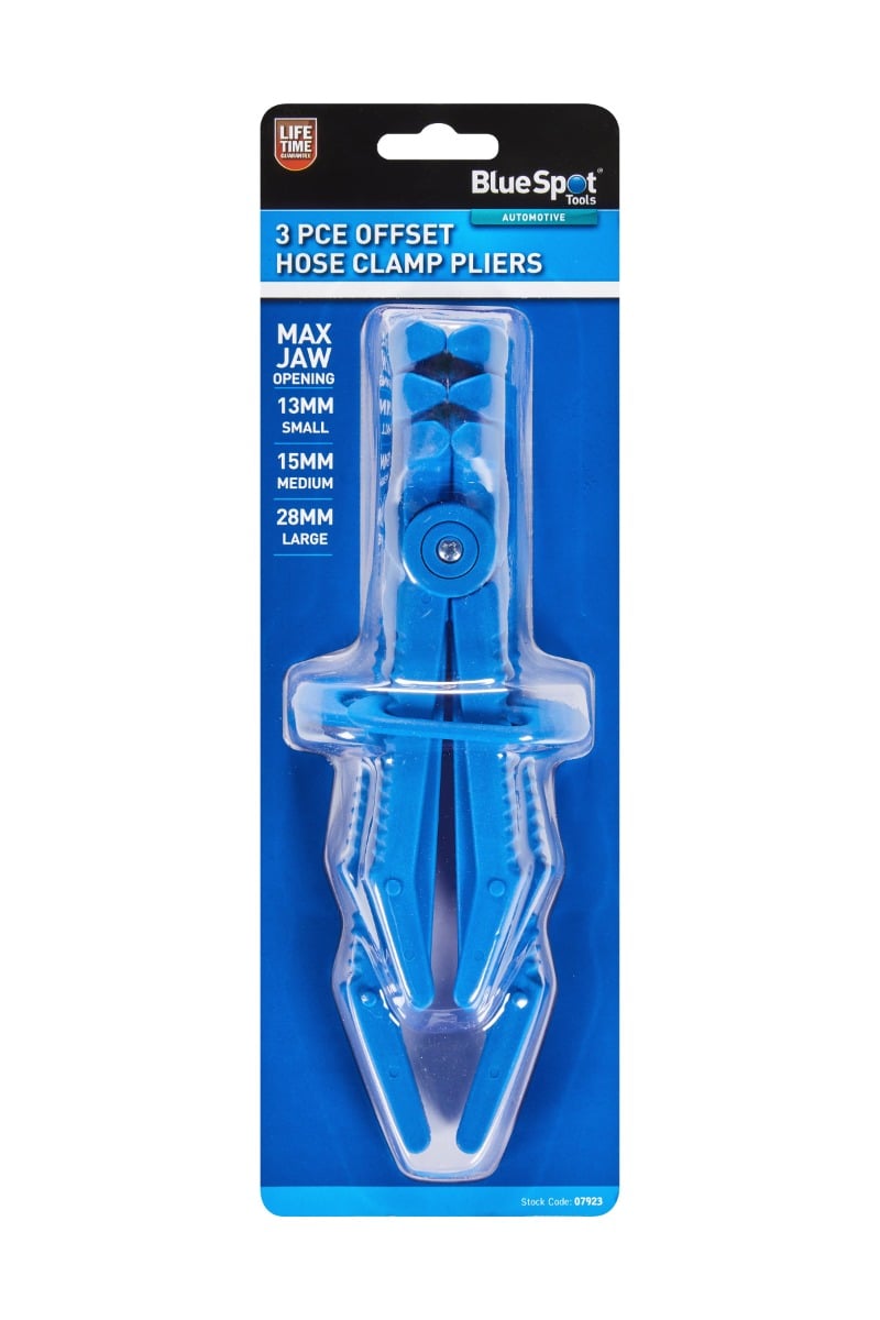 Blue Spot Tools 3 PCE Offset Hose Clamp Pliers