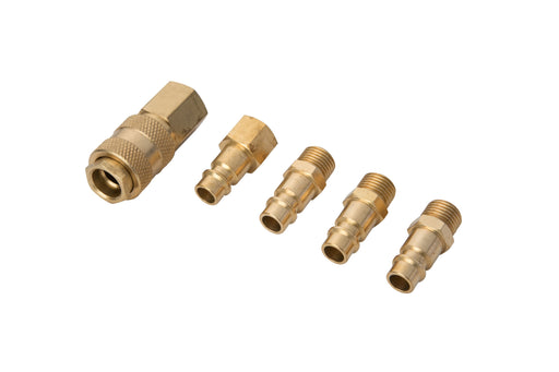 Blue Spot Tools 5 PCE Brass Air Fittings (BSP)