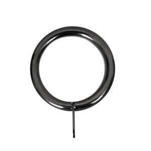 Extensis 19/16mm Curtain Rings Brushed Nickel (6 Pack)