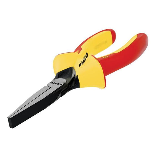 Bahco 2421S ERGO™ Insulated Flat Nose Pliers 180mm (7in) Bahco - RockBottom Northampton