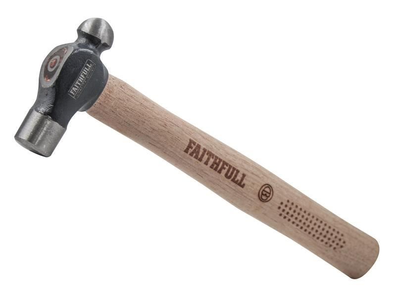Faithfull FSC Hickory Ball Pein Hammer 340g (3/4 lb) Faithfull - RockBottom Northampton