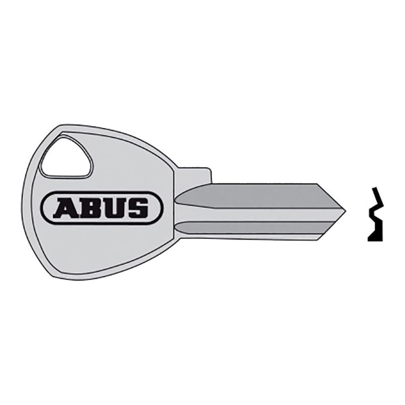 Abus Mechanical 65/20 20mm New Profile Key Blank ABUS Mechanical - RockBottom Northampton 