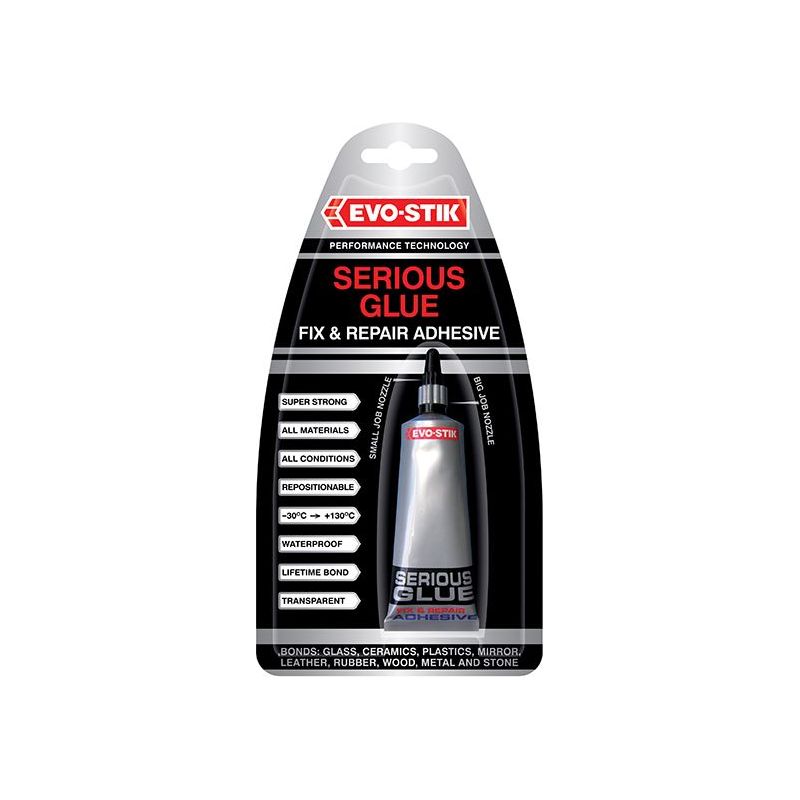Evo-Stik Serious Glue Tube 33g EVO-STIK - RockBottom Northamptin