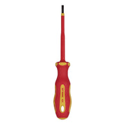 Draper XP1000 VDE Plain Slot Screwdriver, 4.0 x 100mm 64414 Draper - Town Tools 