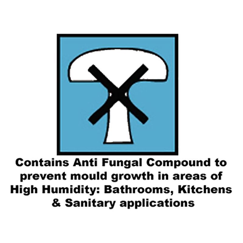 Everbuild Sika Everflex® 225 Industrial & Glazing Silicone Brushed Steel 295ml Everbuild Sika - RockBottom Northamptin