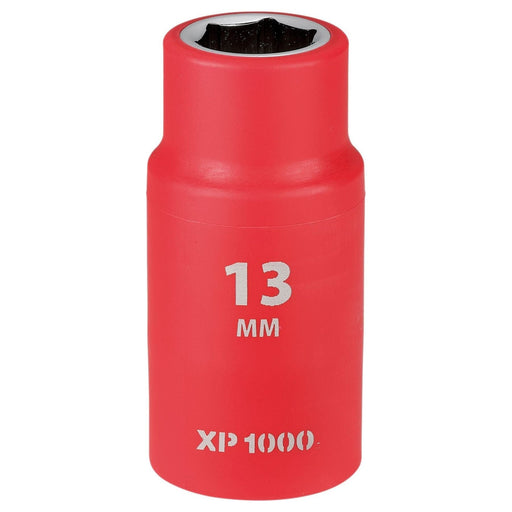 Draper XP1000 VDE Socket, 1/2" Sq. Dr., 13mm Draper - Town Tools
