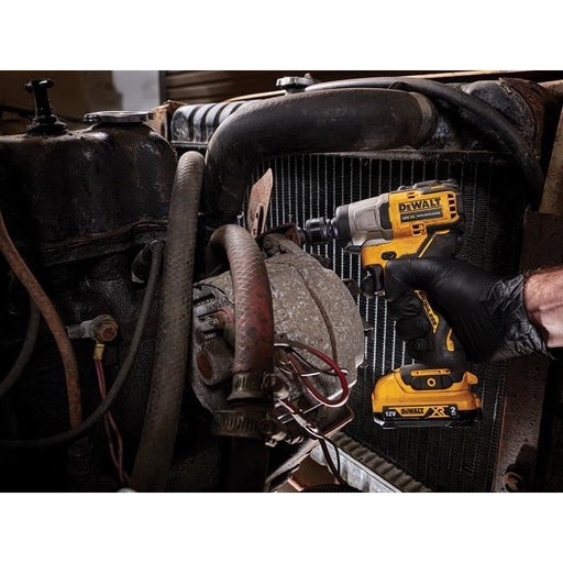 Dewalt Power Tools DCF902D2 XR Brushless Sub-Compact 3/8in Impact Wrench 12V 2 x 2.0Ah Li-ion DeWALT Power Tools - RockBottom Northampton