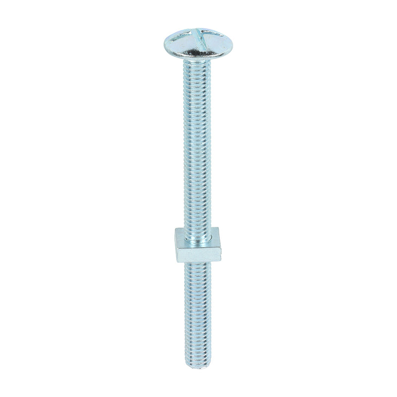 TIMCO Roofing Bolts & Square Nuts Silver — Box