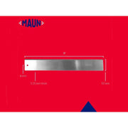 Maun Steel Straight Edge Imperial 18in Maun - RockBottom Northampton