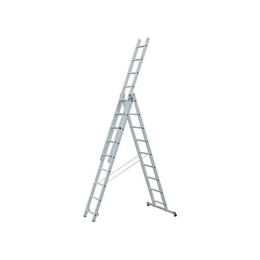 Zarges Light Trade Combination Ladder 3-Part 3 x 10 Rungs Zarges - RockBottom Northampton