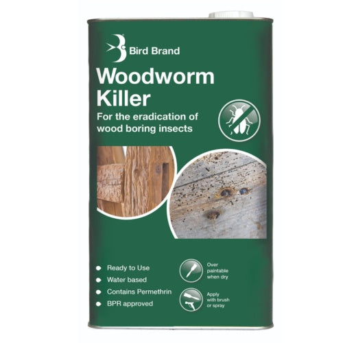 Bird-Brand Wood Worm Killer 1L