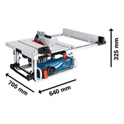 Bosch GTS 10 J Professional Table Saw 1800W 240V Bosch - NorthantsTrade Northampton