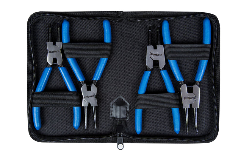 Blue Spot Tools 4 PCE 150mm (6") Circlip Plier Set