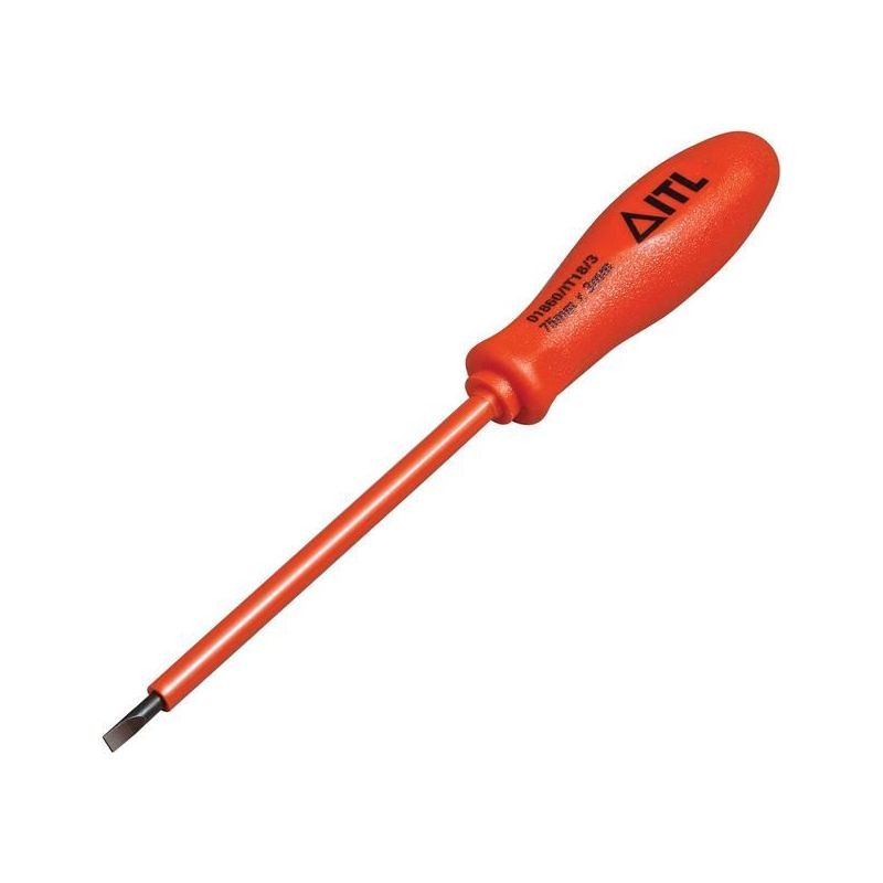 Itl Insulated Insulated Terminal Screwdriver 3.0 x 75mm ITL Insulated - RockBottom Northampton