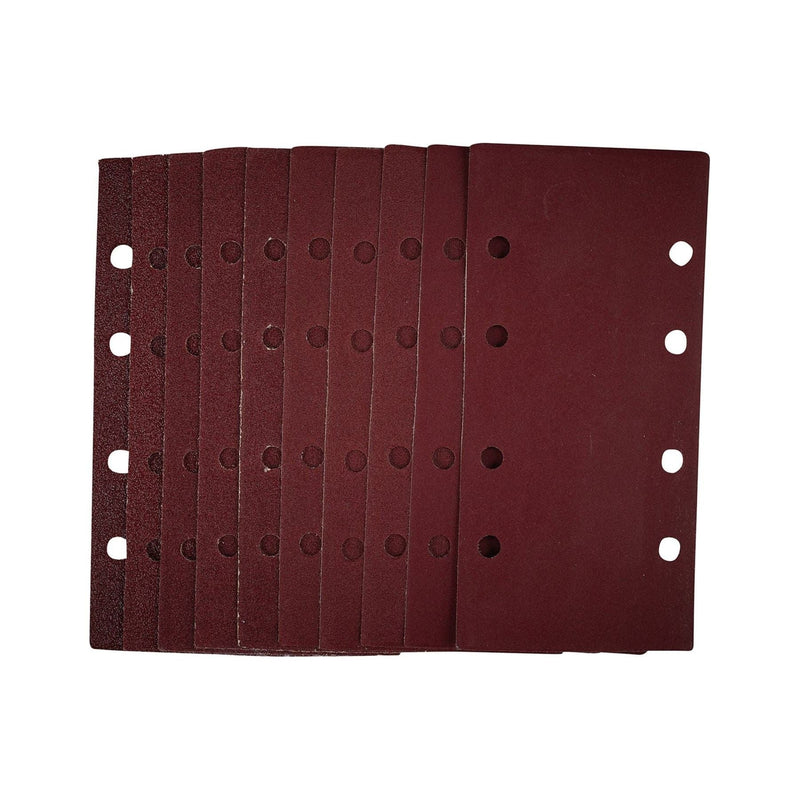 Draper 1/3 Sanding Sheets with Hook and Loop, 93 x 190mm, Assorted Grit (Pack of Draper - Town Tools 