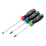 Draper Pound Thru Soft Grip Screwdriver Set (3 Piece) Draper - Town Tools
