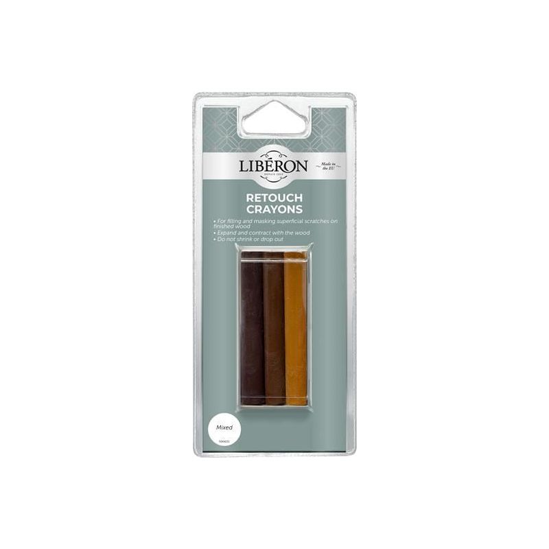 Liberon Retouch Crayons Mixed (3 Pack) Liberon - RockBottom Northampton