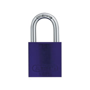 Abus Mechanical 72/40mm Aluminium Padlock Violet Keyed Alike TT04072 ABUS Mechanical - RockBottom Northampton 