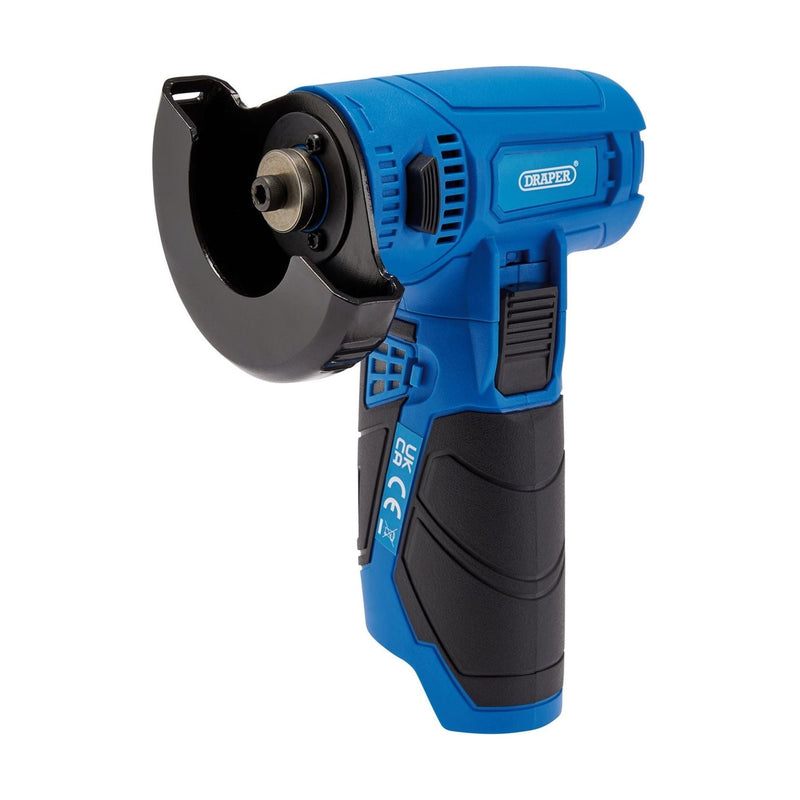 Draper 12V Brushless Angle Grinder/Cut Off Tool (Sold Bare) Draper - Town Tools