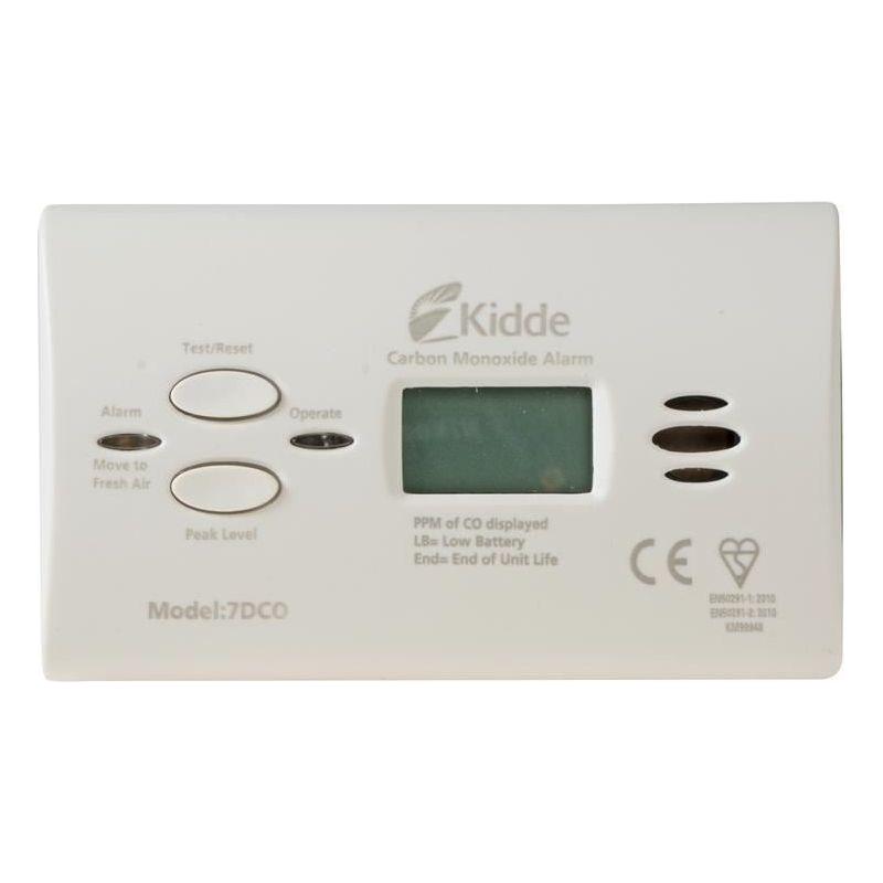 Kidde K7DCO Digital Carbon Monoxide Alarm (10-Year Sensor) Kidde - RockBottom Northampton