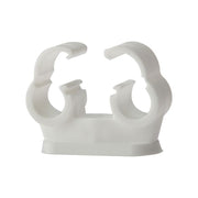Forgefix Pipe Clip Double Cliplock 15mm Box 50 ForgeFix - RockBottom Northampton