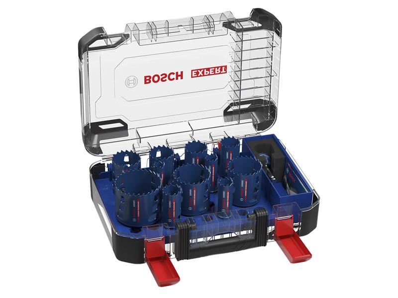 Bosch Powertool Accessories EXPERT Multi Material PC Plus Hole Saw Set, 14 Piece Bosch Powertool Accessories - RockBottom Northampton