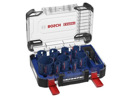 Bosch Powertool Accessories EXPERT Multi Material PC Plus Hole Saw Set, 14 Piece Bosch Powertool Accessories - RockBottom Northampton