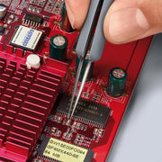 Draper Knipex 92 21 13 ESD Precision Tweezers with rubber handles ESD, 112mm Draper - Town Tools