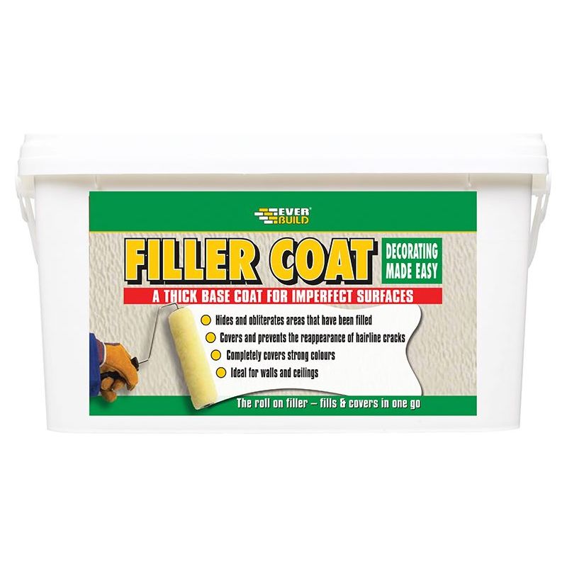 Everbuild Sika Filler Coat 5 litre Everbuild Sika - RockBottom Northamptin