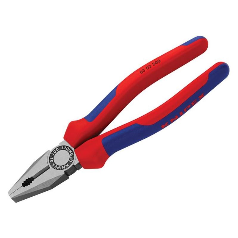 Knipex Combination Pliers Multi-Component Grip 200mm Knipex - RockBottom Northampton